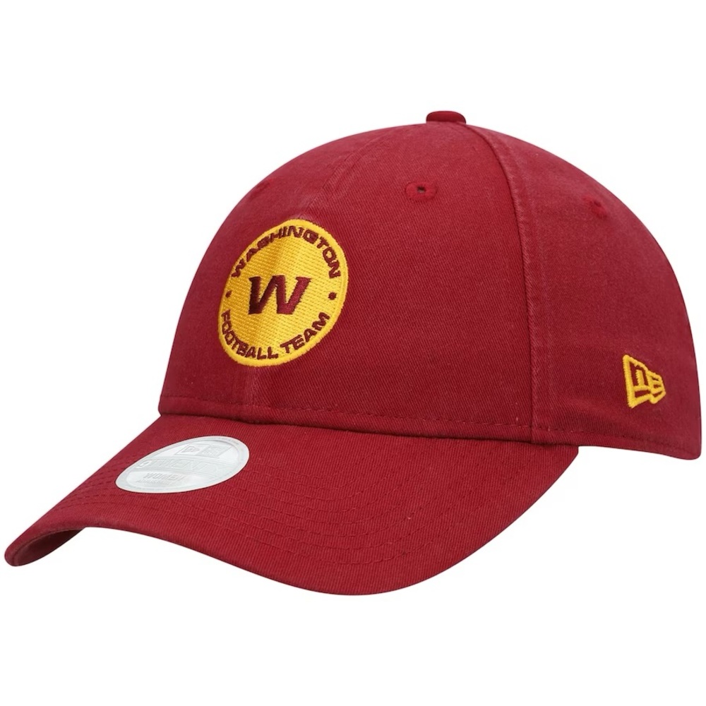 Washington Football team new era women classic hat burgandy